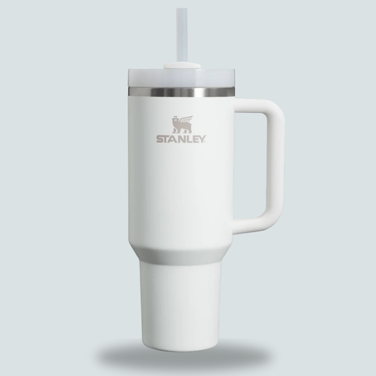 Beyaz renk Stanley termos