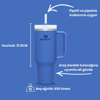 Mavi renk Stanley termos