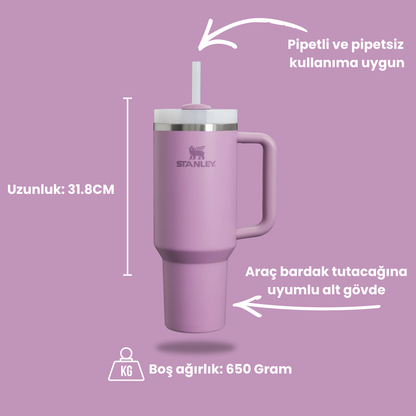 Lila renk Stanley termos