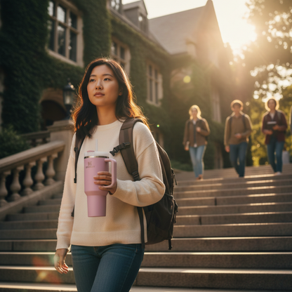 Lila renk Stanley termos