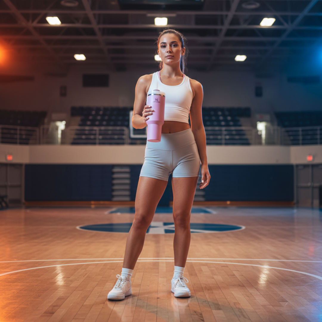 Lila renk Stanley termos