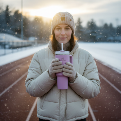 Lila renk Stanley termos