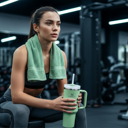 Yeşil renk Stanley termos