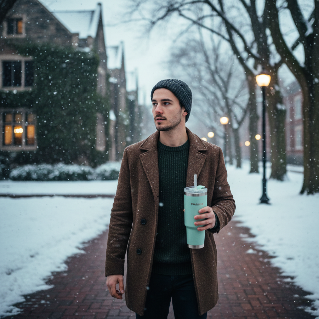 Yeşil renk Stanley termos