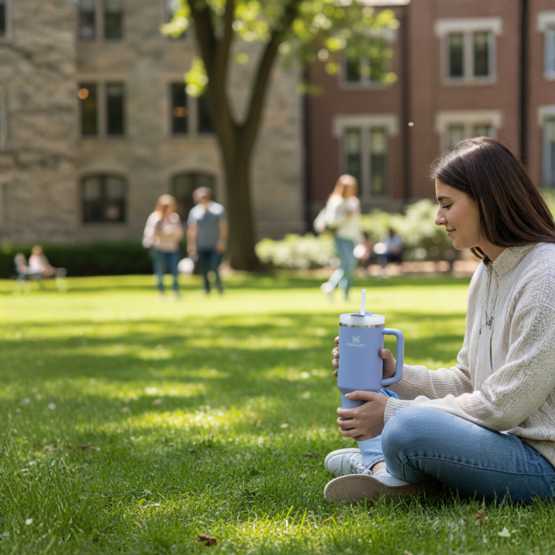 Mavi renk Stanley termos