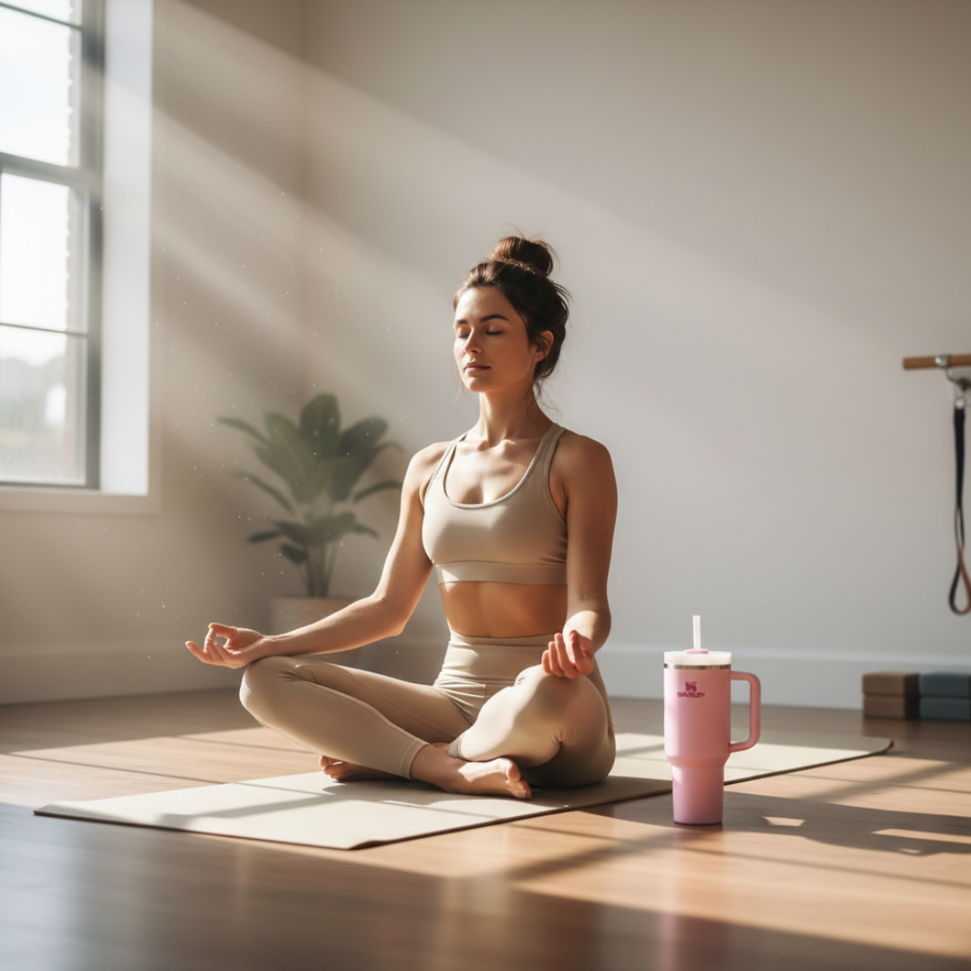 Pembe renk Stanley termos